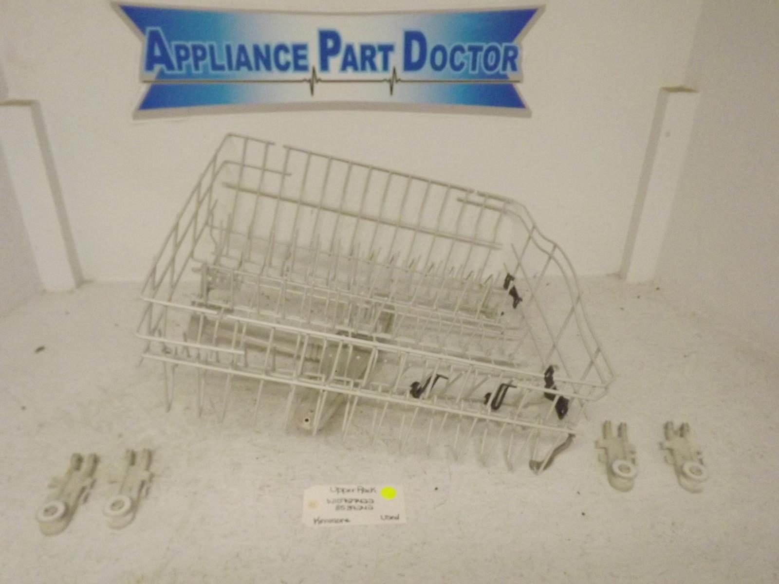 Kenmore Dishwasher W10727422 8539242 Upper Rack Used Kenmore Dishwasher W10727422 8539242 Upper Rack Used